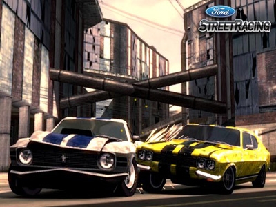 Screen ze hry Ford Street Racing