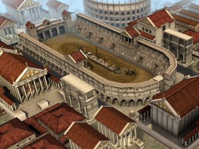 Screen ze hry CivCity Rome