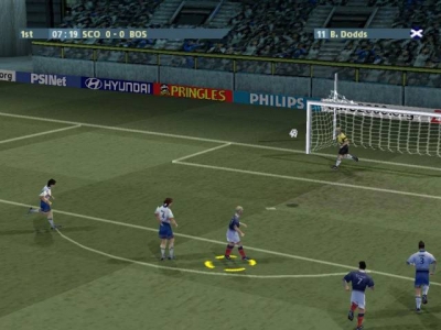 Screen ze hry UEFA Euro 2000