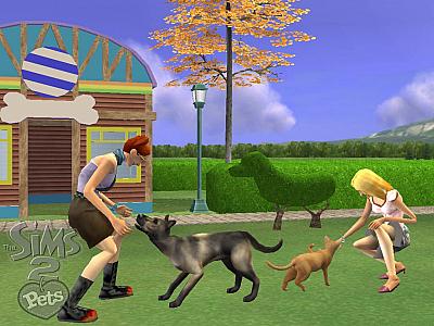 Screen ze hry The Sims 2: Pets