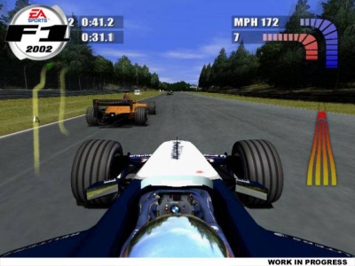 Screen ze hry F1 2002