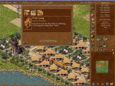 Screen ze hry Emperor: Rise of the Middle Kingdom