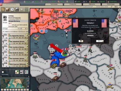 Screen ze hry Hearts of Iron 2