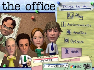 Screen ze hry The Office