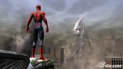 Screen ze hry Spider-Man: Web of Shadows