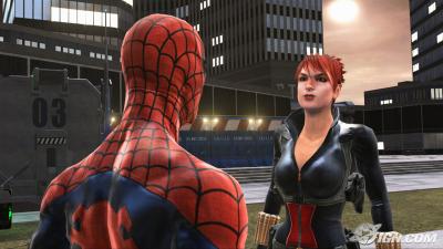 Screen ze hry Spider-Man: Web of Shadows