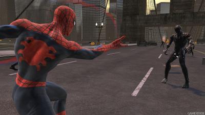 Screen ze hry Spider-Man: Web of Shadows