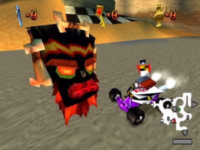 Screen ze hry Crash Team Racing