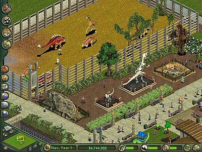 Screen ze hry ZOO Tycoon