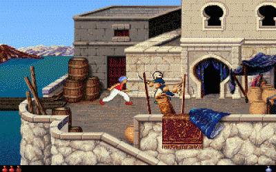 Screen ze hry Prince of Persia 2: The Shadow & The Flame