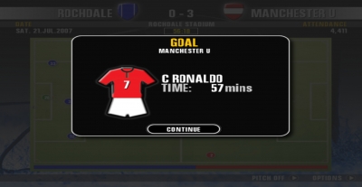 Screen ze hry Premier Manager 08