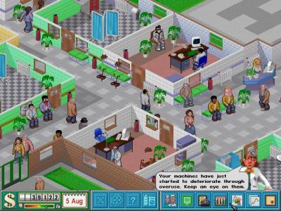 Screen ze hry Theme Hospital