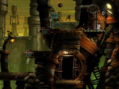 Screen ze hry Oddworld: Abes Exoddus