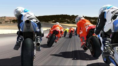Screen ze hry MotoGP 4