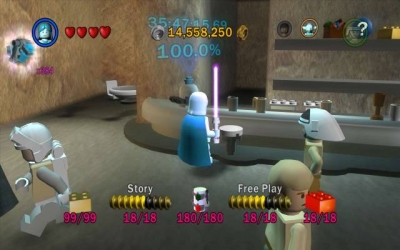 Screen ze hry LEGO Star Wars: The Complete Saga