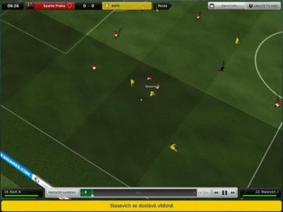 Screen ze hry Football Manager 2009