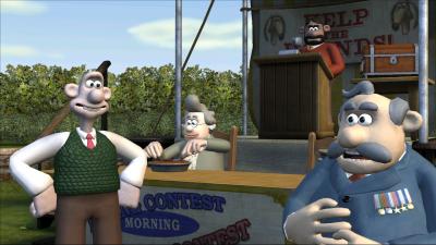 Screen ze hry Wallace & Gromit in Muzzled!