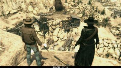 Screen ze hry Call of Juarez: Bound in Blood