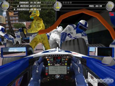 Screen ze hry F1 Challenge 99-02
