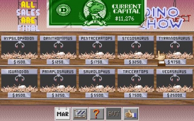 Screen ze hry DinoPark Tycoon