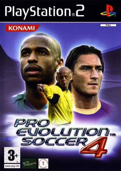 Obal hry Pro Evolution Soccer 4