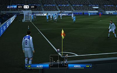 Screen ze hry Pro Evolution Soccer 2010