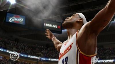 Screen ze hry NBA Live 10