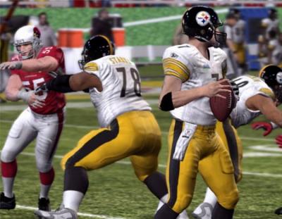 Screen ze hry Madden NFL 10