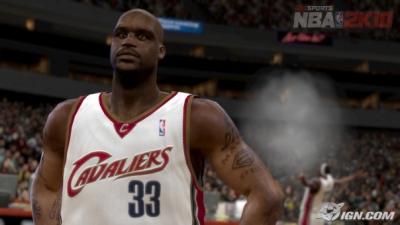 Screen ze hry NBA 2K10