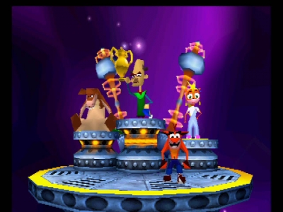 Screen ze hry Crash Bash