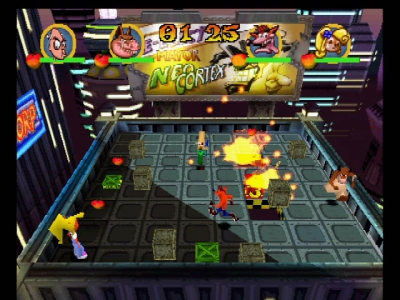 Screen ze hry Crash Bash