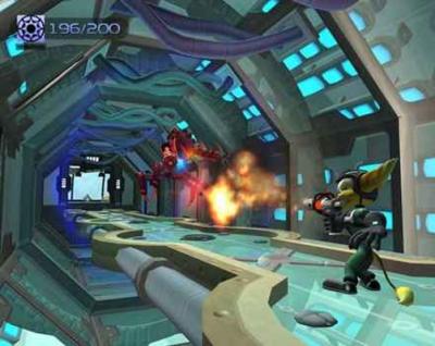 Screen ze hry Ratchet & Clank: Going Commando