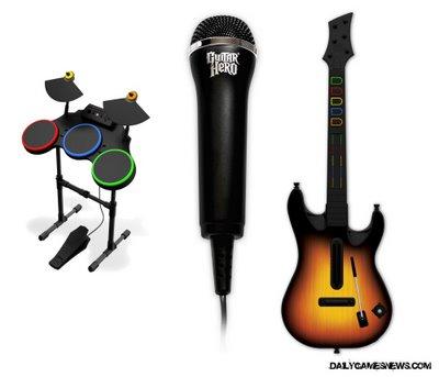 Screen ze hry Guitar Hero IV: World Tour