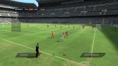 Screen ze hry FIFA Soccer 10