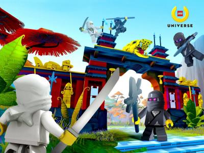 Screen ze hry LEGO Universe
