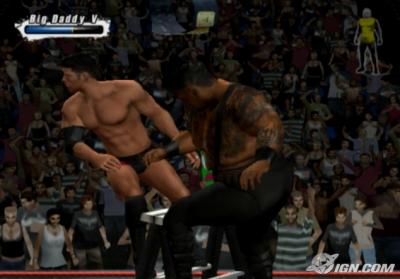 Screen ze hry WWE SmackDown vs Raw 2009 