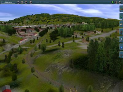 Screen ze hry Trainz Simulator 2009: World Builder Edition  