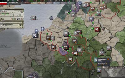 Screen ze hry Hearts of Iron 3