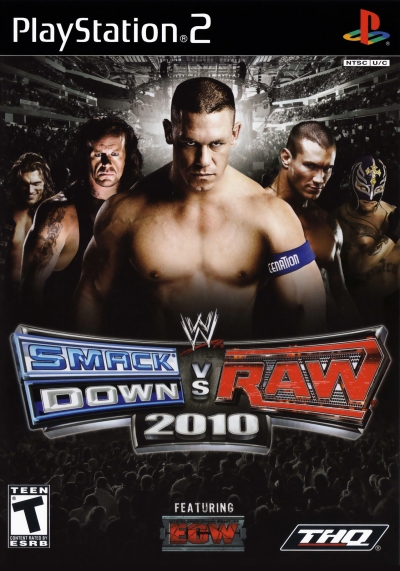 Obal hry WWE SmackDown vs. Raw 2010