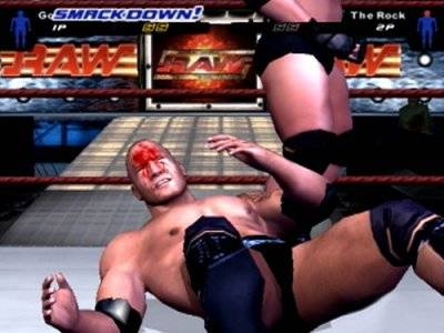 Screen ze hry WWE SmackDown! Here Comes the Pain