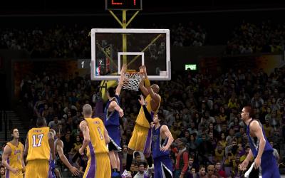 Screen ze hry NBA 2K10