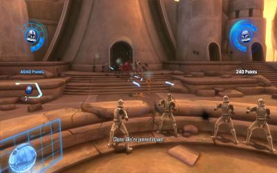 Screen ze hry Star Wars: The Clone Wars - Republic Heroes