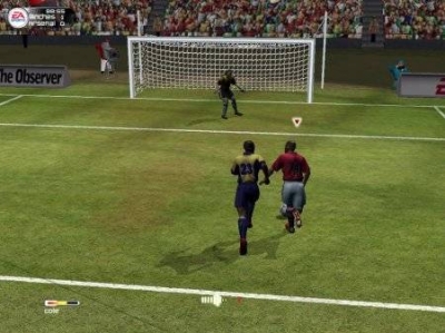Screen ze hry FIFA Soccer 2002