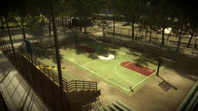 Screen ze hry NBA Street Homecourt
