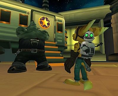 Screen ze hry Ratchet & Clank