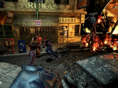 Screen ze hry Resident Evil 2