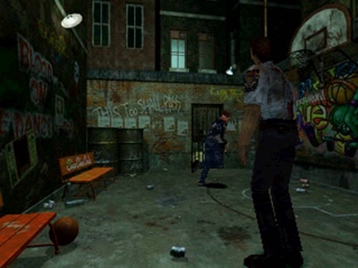 Screen ze hry Resident Evil 2