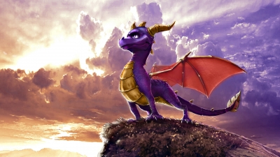 Artwork ke he Spyro the Dragon