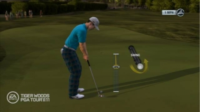 Screen ze hry Tiger Woods PGA Tour 11