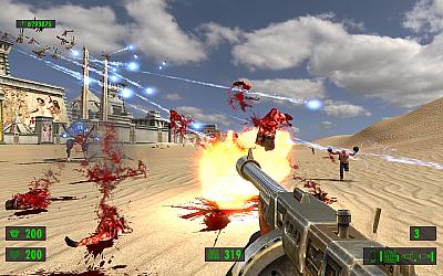 Screen ze hry Serious Sam HD: The First Encounter